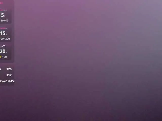 missfoster on BongaCams